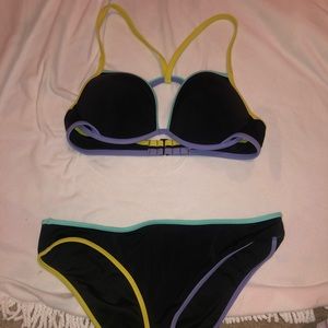 Black Victoria’s Secret Bikini Set.